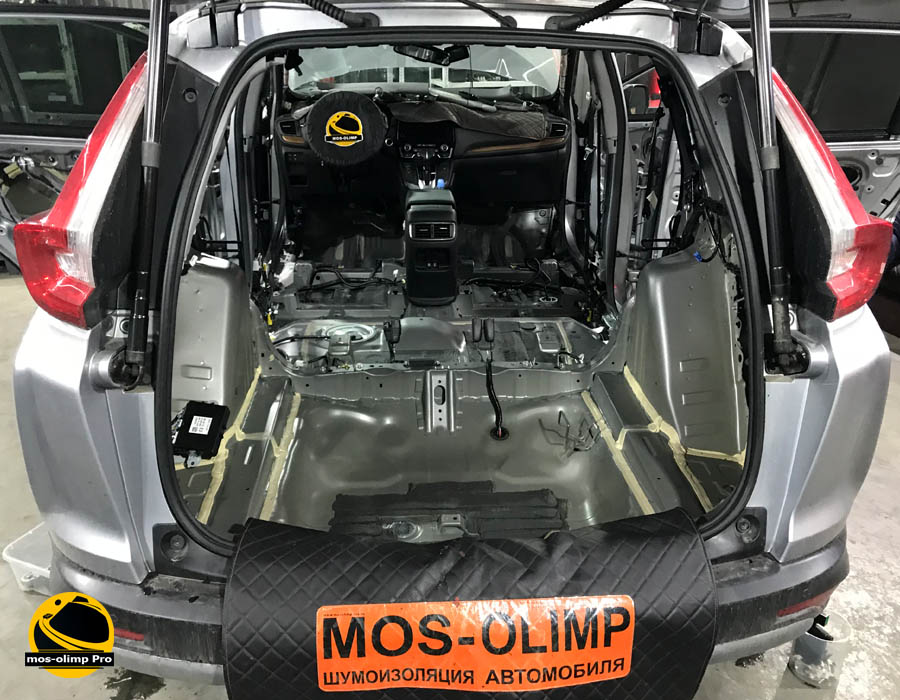 Шумоизоляция Honda CR-V IV за 1 день в Москве