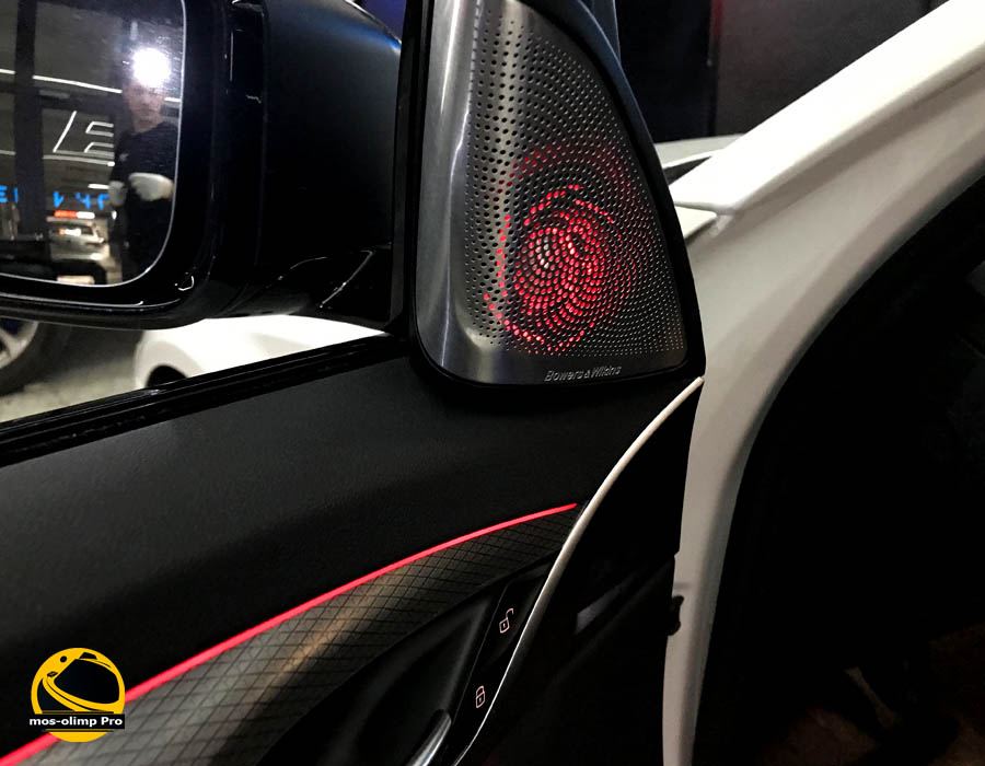 Подсветка салона неоновая лента в машину для авто ваз тюнинг